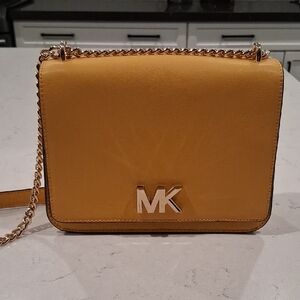 New Without Tags Michael Kors Mustard Crossbody Bag